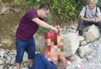 广西桂林一客车翻下山崖致3死11伤过路医生救人