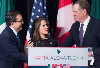 北美自由贸易最新一轮谈判获得些微进展