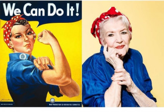 我们能做到！二战中激励全美的海报女主角走了