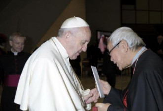 罗马教廷跟北京热乎，香港小教皇不服