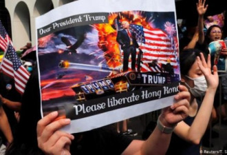 香港遍地示威  游行者请求川普“解放”香港