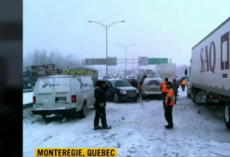大雪惹祸！高速路50辆车连环相撞1人死15伤