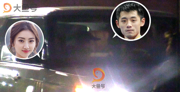 张继科景甜被拍车内拥吻 先后返同一酒店