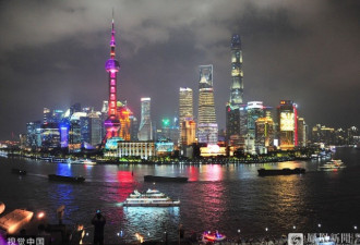 能亮的灯全部都亮了！上海外滩璀璨灯光迎国庆