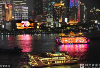 能亮的灯全部都亮了！上海外滩璀璨灯光迎国庆