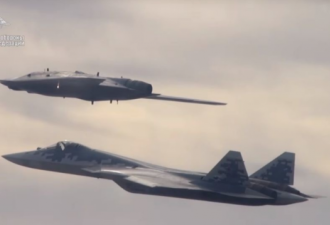 俄苏-57与“猎人”隐形无人机首次联合试飞