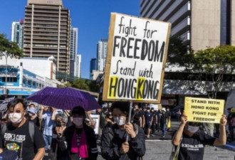 澳洲集会支持香港反送中，这样表达诉求主题