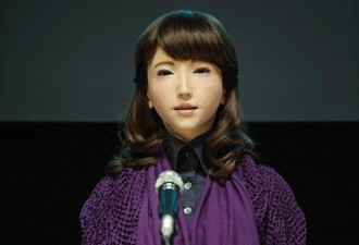 日本女机器人主播或将上岗 长相甜美表情丰富