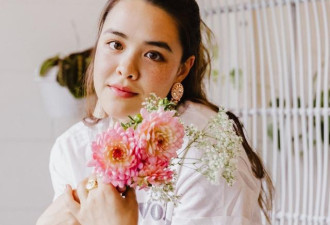 钟丽缇大女儿晒美照 ，画风小清新长相神似妈妈
