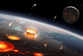 地球曾遭100公里大小彗星撞击 人类生存下来