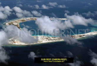 菲律宾媒体独家曝光大量中国南海岛礁照片
