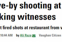 太猖狂！旺市Steeles一间餐馆遭匪徒开枪扫射