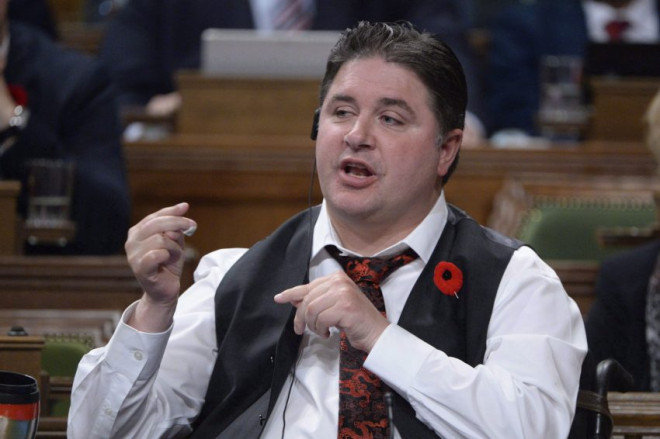 Kent Hehr is shown during question period in the House of Commons Oct. 30, 2017.