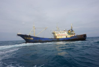 韩国又扣押1艘中国渔船 称其使用“特殊墨水”