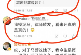 马蓉正式起诉王宝强离婚案律师 反遭网友炮轰