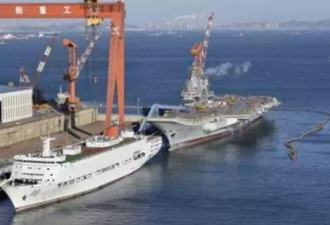 中国第3艘航母船体分段模块或已建成