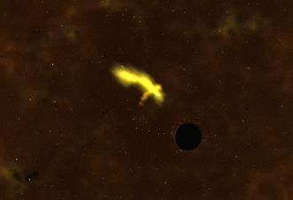 黑洞撕碎行星！万年罕见“宇宙大屠杀”被拍到