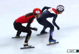 短道速滑3000米接力中国晋级 改写冬奥会纪录