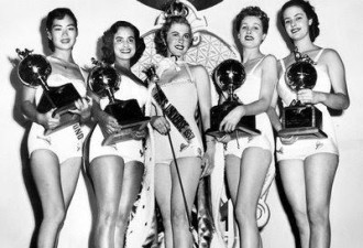 揭秘1952年世界环球小姐选美大赛 看完惊呆了