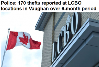 旺市LCBO半年内发生170起盗窃 23人被抓