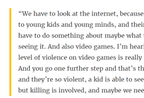 校园枪击案后,特朗普责怪游戏影响年轻人想法
