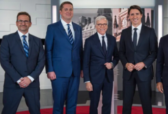 加拿大政党领袖首次法语辩论几个主要瞬间
