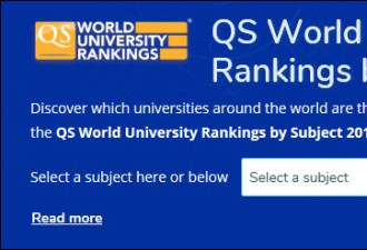 世界大学学科排名出炉！多大占据加拿大首位！