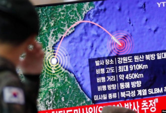 朝鲜发射弹道导弹，美国呼吁平壤遵守承诺