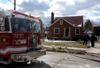 美国密歇根州房屋起火 独留家中的3名儿童遇难