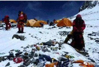 哭泣的喜马拉雅 漫山遍野垃圾正覆盖世界最高巅