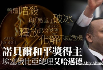 诺贝尔和平奖得主：化解一场20多年的恩仇