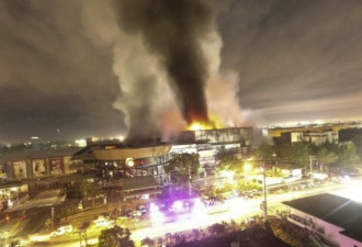 菲律宾南部6.3级强震 商场起火2死20多伤
