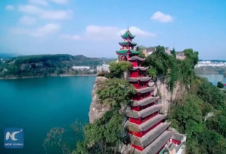 中国“长江上的盆景”让海外网友啧啧称奇