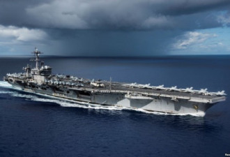 美航母战斗群驶往中国声称有主权的南中国海