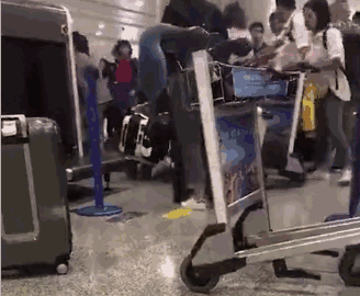 华人回国慌了:行李已被海关监管 贴上封条
