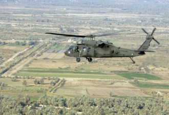 一架美国军用直升飞机在伊拉克坠毁 7人遇难