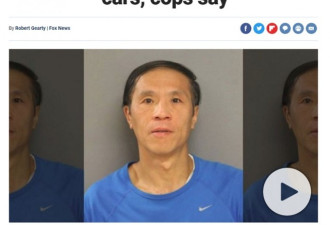 芝加哥到处涂抹大便的变态男抓到了 是个华裔