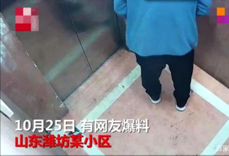 男子在电梯内撒尿，业主众筹买摄像头抓疑凶