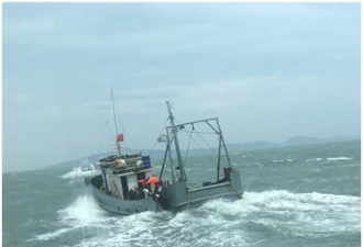 台湾以“越界”为由查扣大陆渔船 扩大扫荡