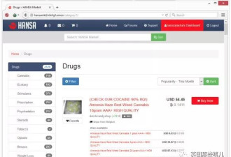 荷兰警方接管暗网网站 钓出毒品买卖家信息