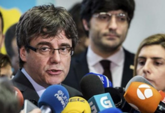 西班牙发通缉令 加泰罗尼亚前主席被拘