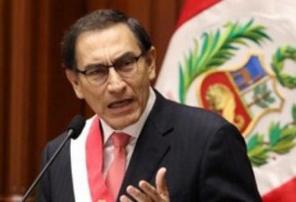 秘鲁第一副总统接任总统 誓言打击贪腐