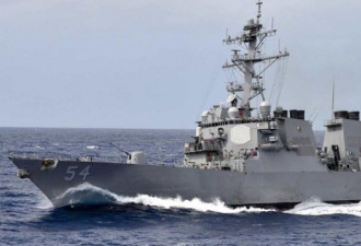 美国军舰再穿越台湾海峡 中国军方严厉警告