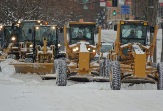 蒙特利尔市今冬除雪开支已超预算两千万
