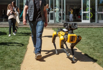 全球首富贝佐斯带机器狗散步 这&quot;狗&quot;大有来头