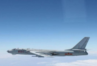 中国在南中国海西太平洋进行空军演习