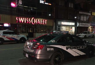多伦多市中心酒吧枪案 一男一女中枪受伤