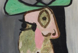 毕加索肖像画以910万元售出