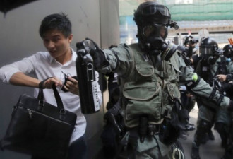 官媒抹黑示威者引导舆论 中国控制模式进入香港
