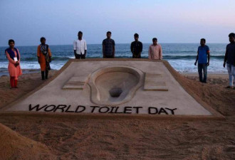 印度宣布消灭随地大小便，五年建成一亿个厕所